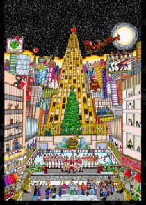 Fazzino-3D-pop-art-gifts-that-night-holiday-card