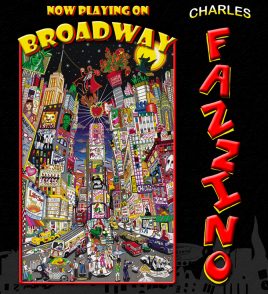 Fazzino-pop-art-book-Now-Playing-on-Broadway