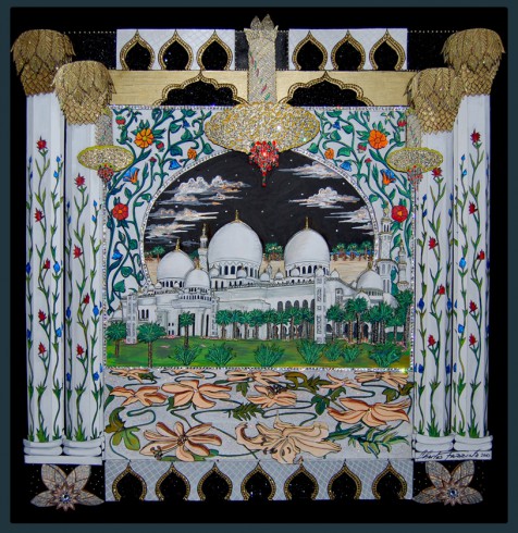 fazzino-0628-mixed-media-original-art-grand-mosque-featured