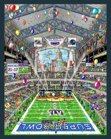 fazzino-football-art-Super-Bowl-XLVI-NY-Giants-Champions-FEATURED