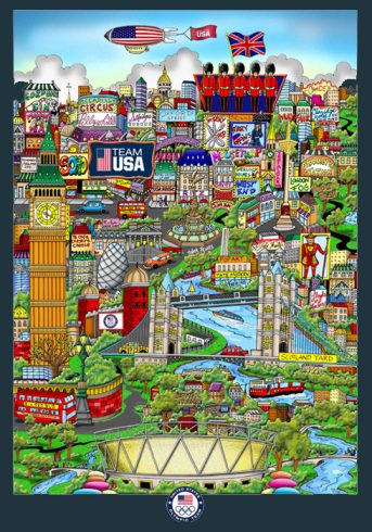 fazzino-sports-art-collection-Olympic-Games-London-FEATURED