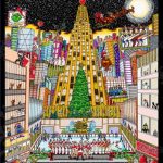 Holiday Cards Illustrated by 3D Pop Artist Charles Fazzino