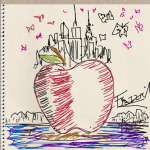 Fazzino Concept for Butterflies over the Big Apple