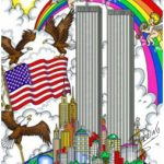 Charles Fazzino's 2001 work "United We Stand."
