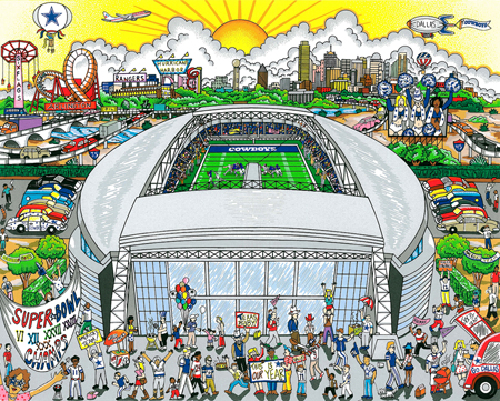 football-3D-pop-art-Fazzino-Dallas-Cowboys-MED