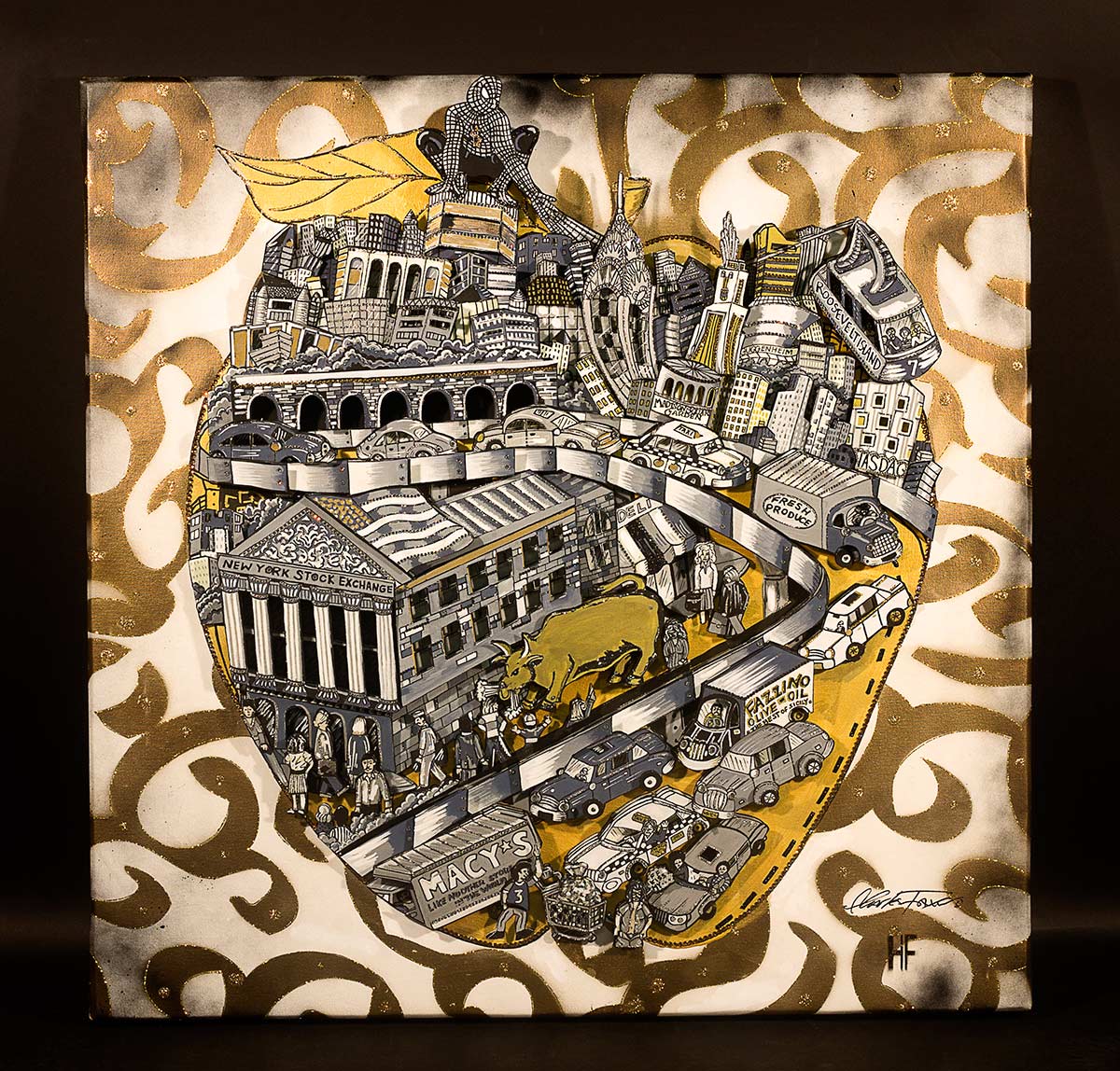 original mixed media art
