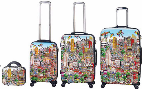 Luggage by Fazzino Are Unique Holiday Gifts