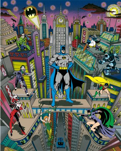 Batman: The Dark Knight Rises in Pop Culture Art | Fazzino