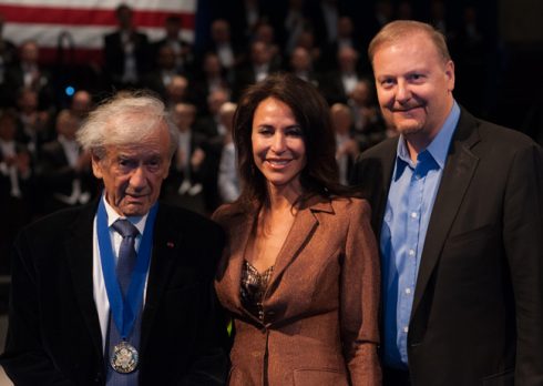 ElieWiesel-GiselleFernandez-CharlesFazzino.LR