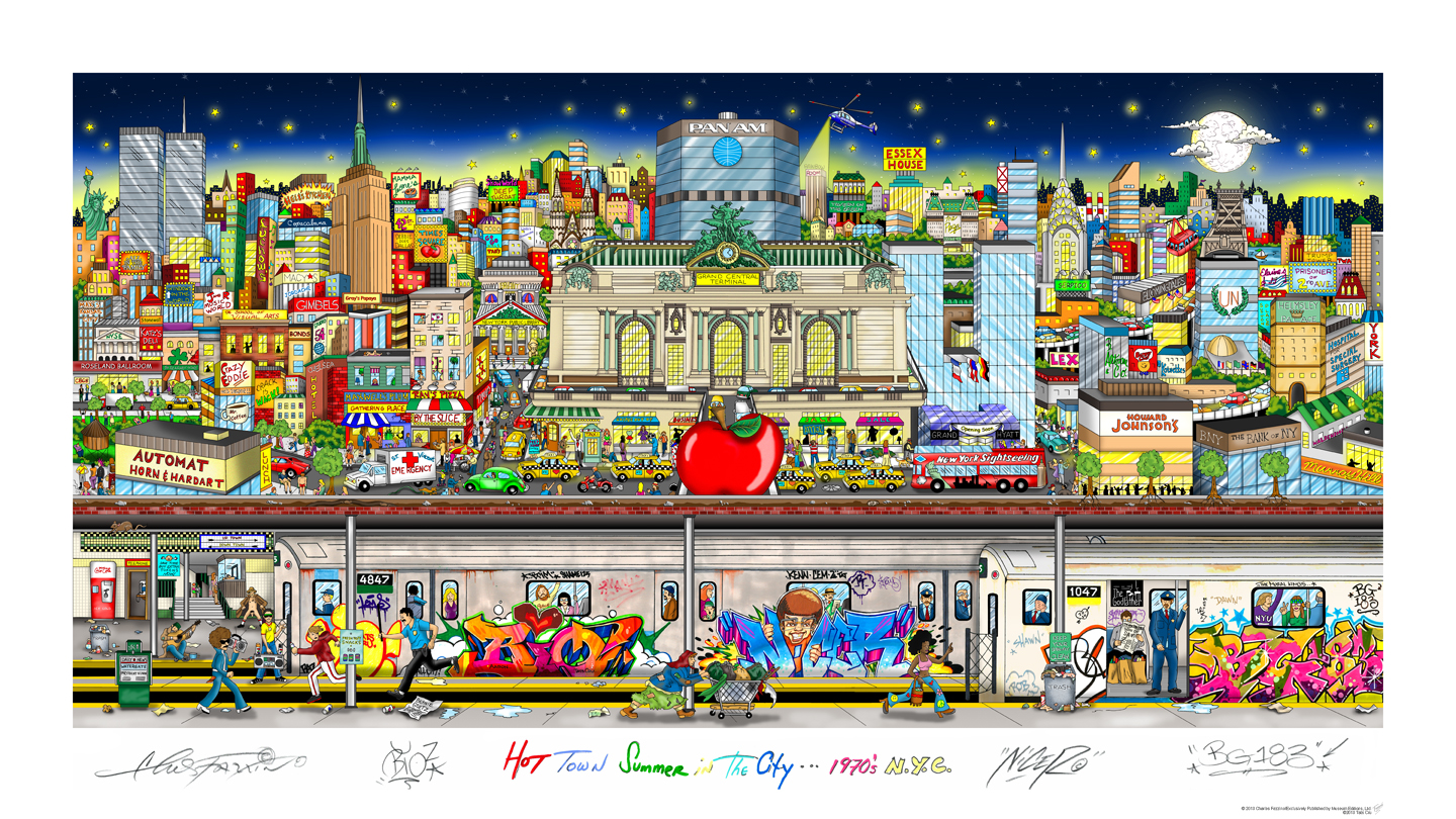 Vibrant Graffiti Boombox on City Wall Depicts Music and