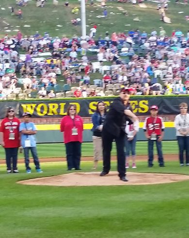 Throwing out the First Pitch