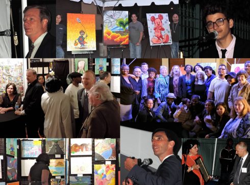 Photos from the CHOICE of New Rochelle fundrasier held in the Fazzino 3D Arts Studio in New Rochelle