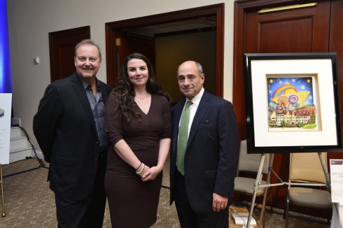 Charles Fazzino, Gabrielle Bellettieri, Michael Israel