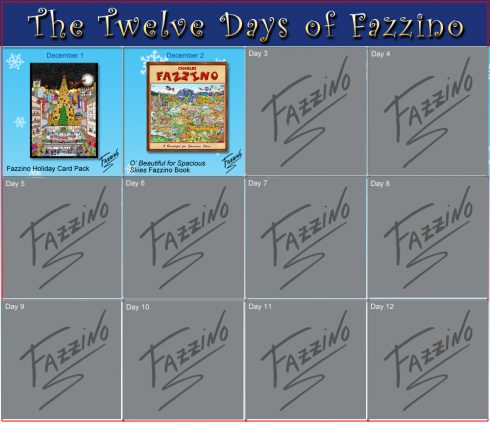 twelve days of Fazzino-Day 2