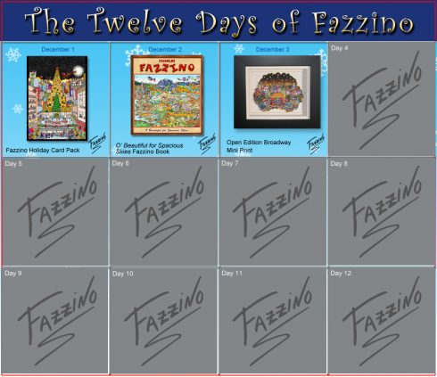 twelve days of Fazzino-Day 3