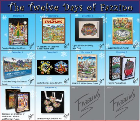 twelve days of Fazzino-Day 10