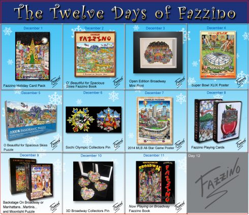 twelve days of Fazzino-Day 11