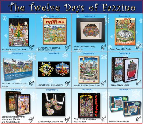 twelve days of Fazzino-Day 12