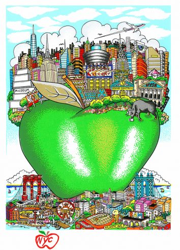 NYC Little Green Apple LR