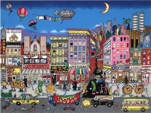 Lower East Side NYC Art, Artwork, Cityscape | Fazzino