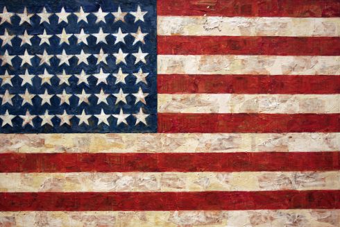 The American Flag by Jasper Johns