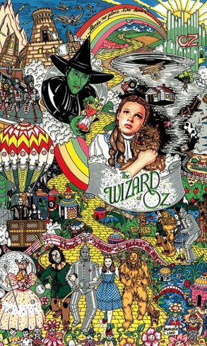 Fazzino's "The Wizard of Oz"