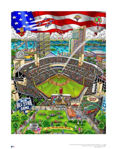 2016 All-Star Game by Charles Fazzino