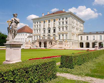 Garden statues at the Schloss Nymphenburg