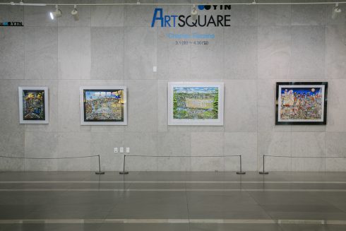 Charles Fazzino Pop Art Solo Exhibition at YTN in Korea