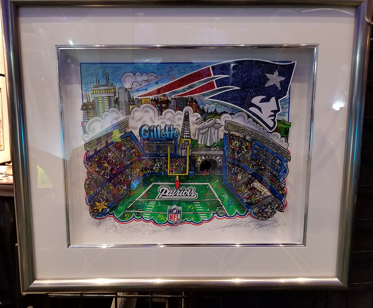 The Fazzino Super Bowl LII Art Collection