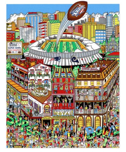 Super Bowl XXXVI: New Orleans | Fazzino