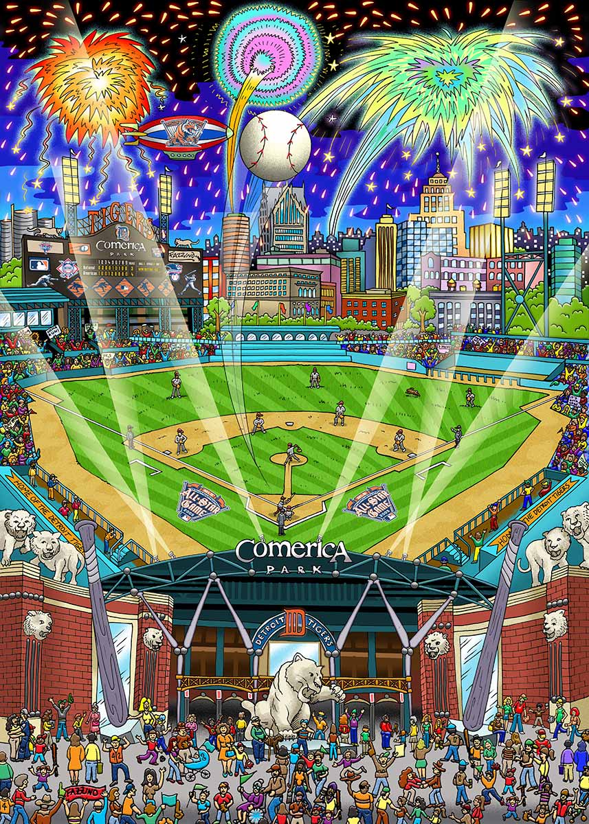 MLB AllStar Game 2005 Detroit Fazzino