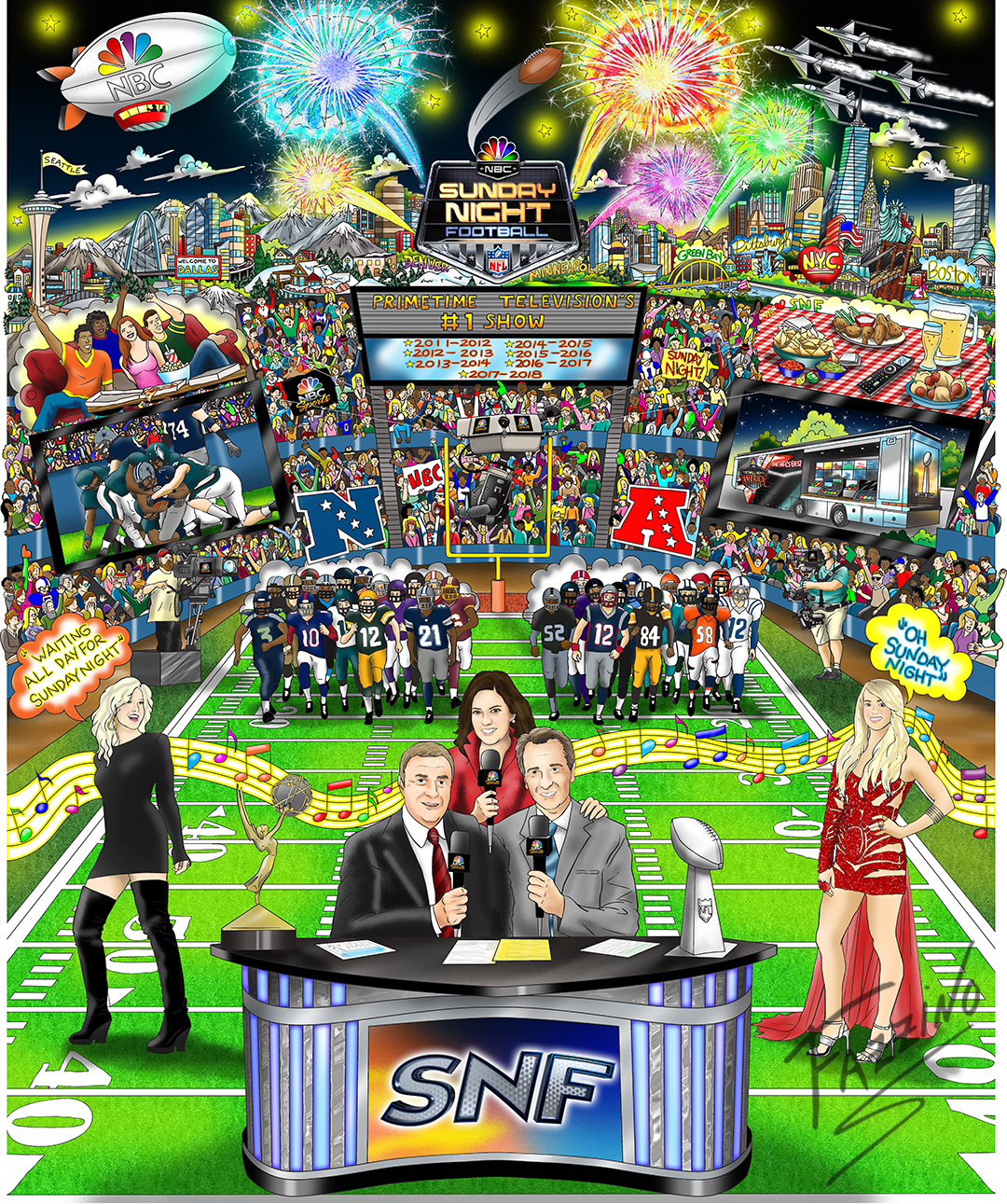 show sunday night football