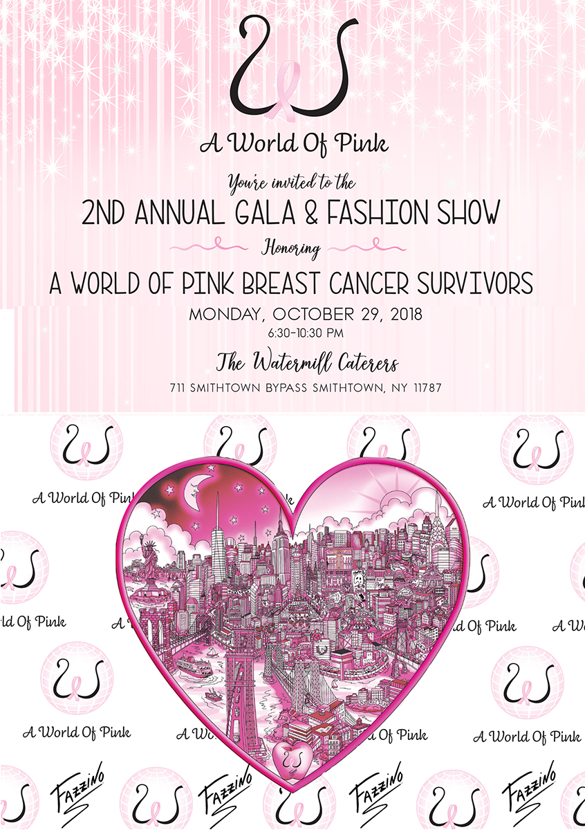 2nd Annual gala and fashion show - world of pink breast cancer survivors 