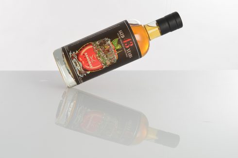Fazzino/ Sansibar Whisky collaboration - Speyside Region Malt 1973-2017, 43y, 627 bottles, Sherry Butt matured, Big Apple Label in black 