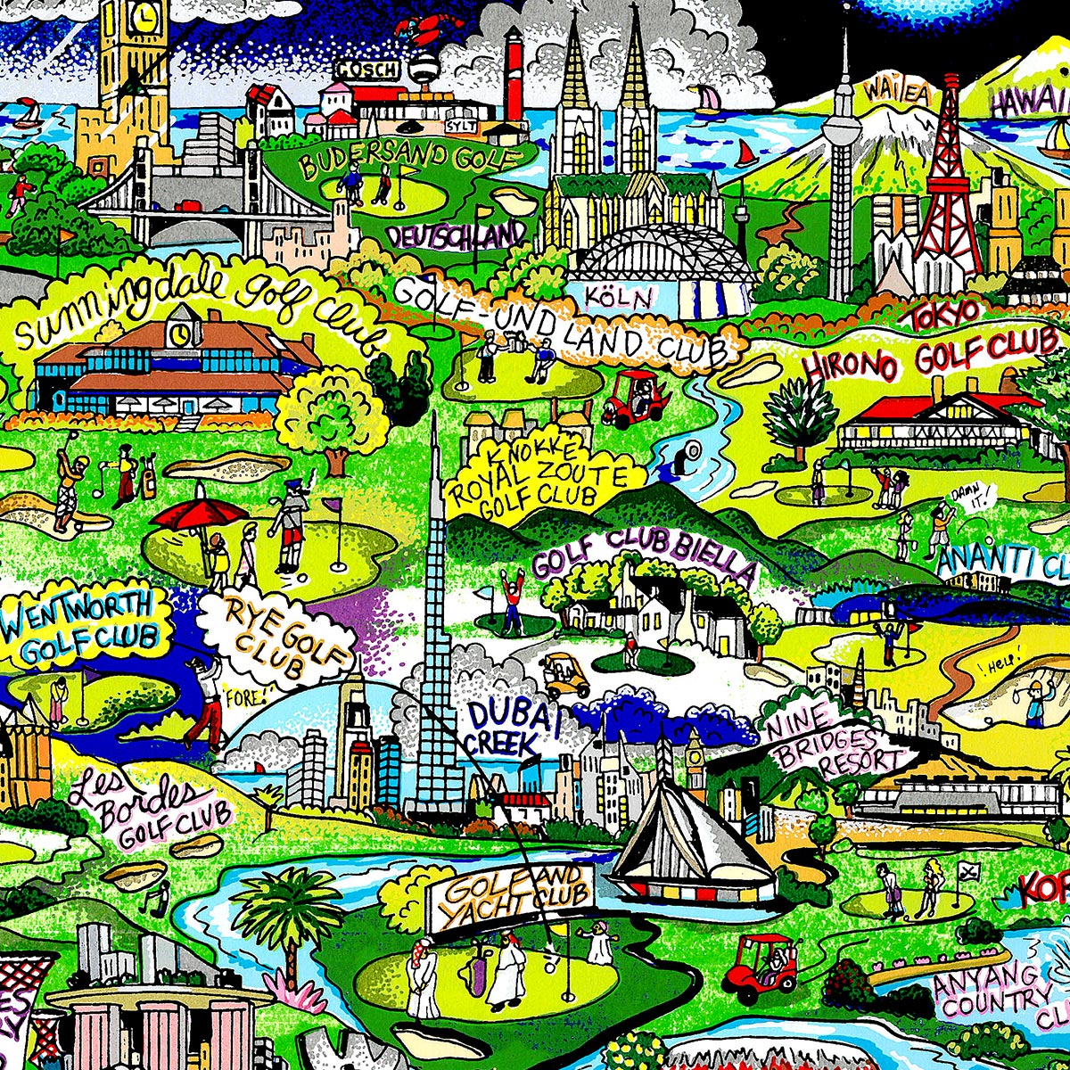 Linking the World…18 Holes at a Tee Time Fazzino