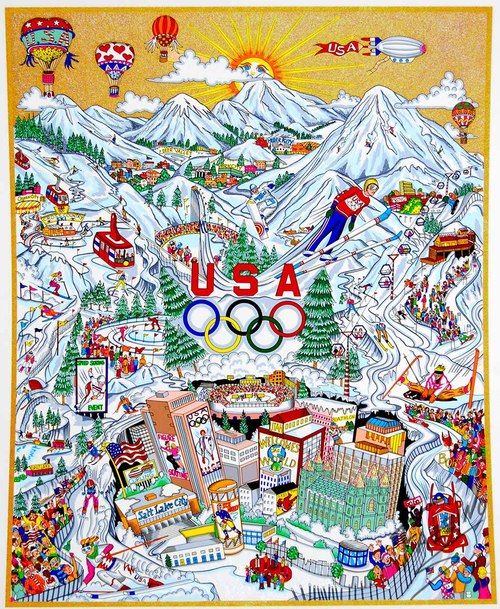 Pin's Média NBC – Jeux Olympiques Salt Lake City 2002 – Aminco – USA Medal Count