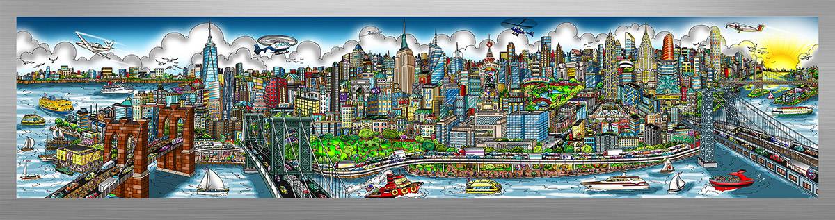 Charles shop fazzino puzzles