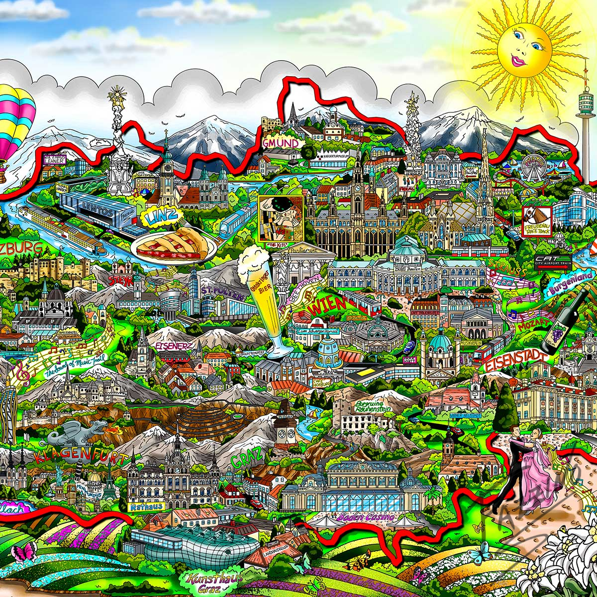 The Hills Are Alive…Austria Fazzino