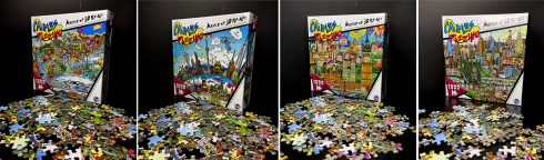 Fazzino 3d Pop Art puzzles