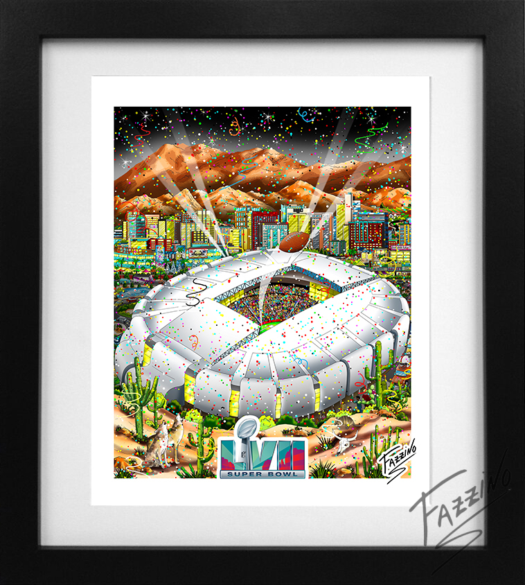 Official NFL Super Bowl LIV Artwork – Post Modern Vandal