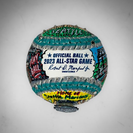 2023 Seattle AllStar Game HandPainted Baseballs Fazzino
