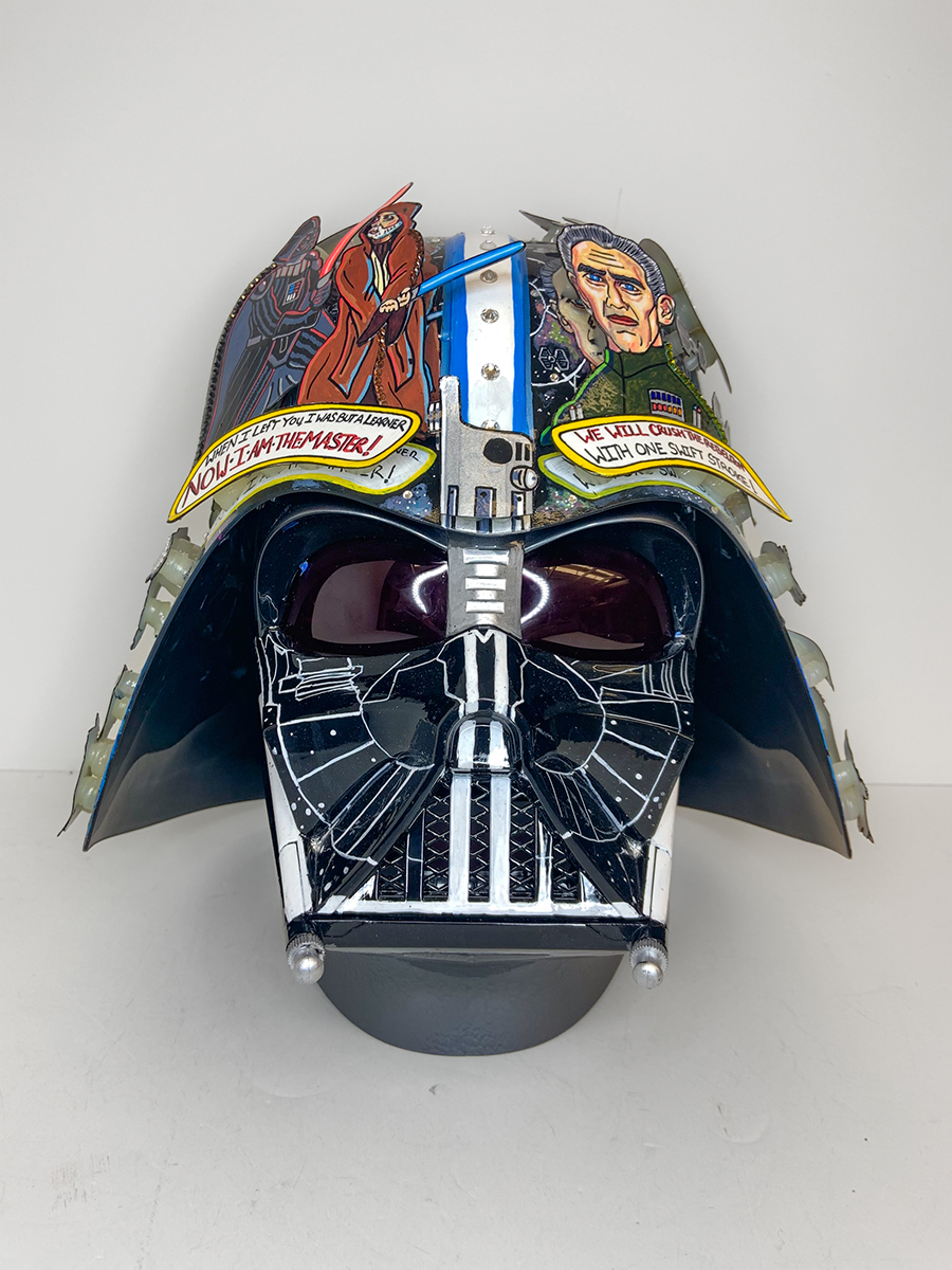 The Return of Darth Vader Helmet Sculpture | Fazzino