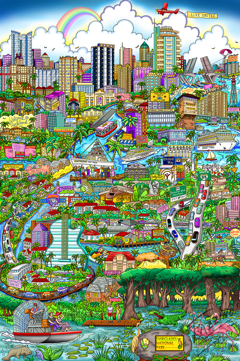 United Way: 85 Years of Giving | Fazzino