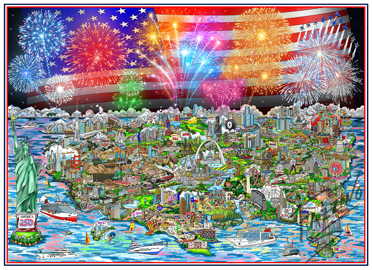 America 250 | Fazzino