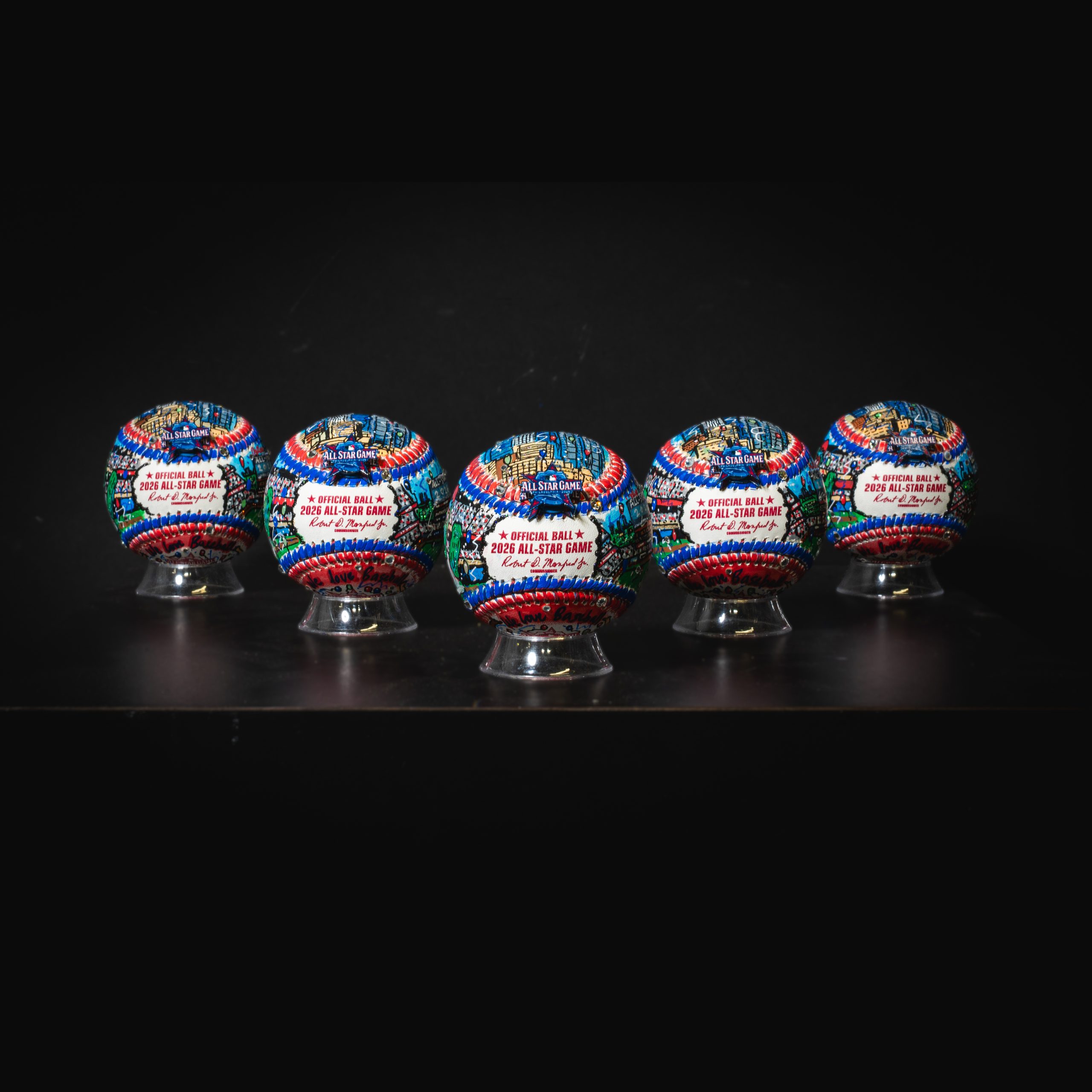 HAND-PAINTED BASEBALLS